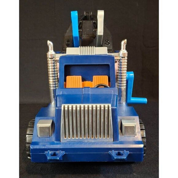 Vintage 1981-1982 Fisher Price Police & Husky Helpers Power Tow Truck Lot-Works - Picture 5 of 16